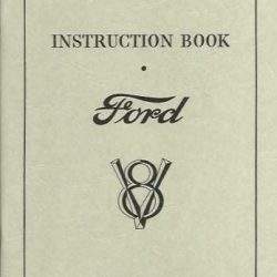 1932 Ford V8 Passenger Car Truck Owners Manual Reproduction