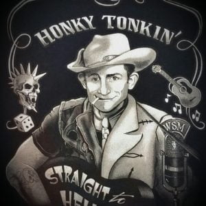 Hank Williams Generations Black Shirt