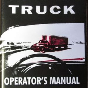 1956 Ford Truck Owners Manual