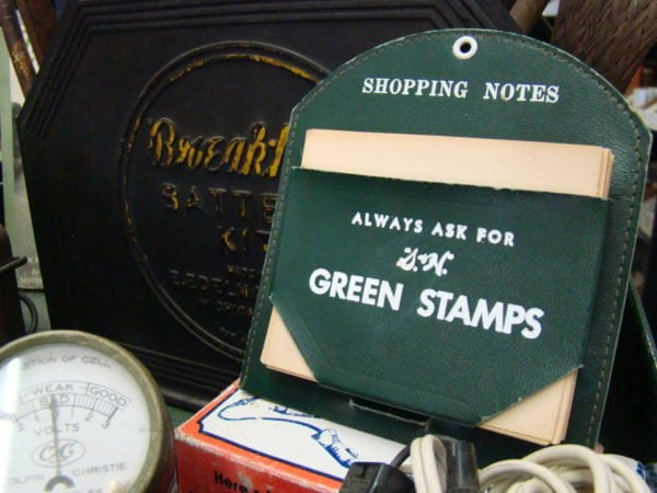 Always Ask For S & H Green Stamps Shopping Notes