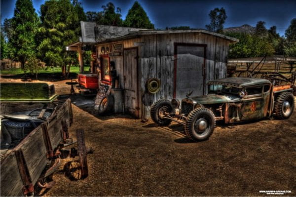 Grumps Shop Truck & Buckboard