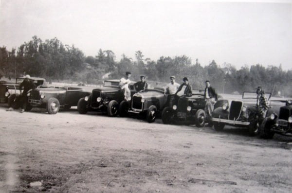 1940s Gathering Of Roadsters