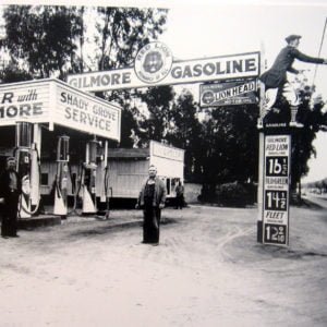 Gilmore Gas Staion, Buena Park CA 1920s