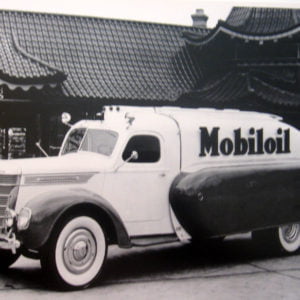 Mobil Oil Tanker