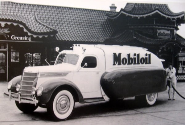 Mobil Oil Tanker