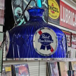 Pabst Blue Ribbon Beer Chandelier Lamp
