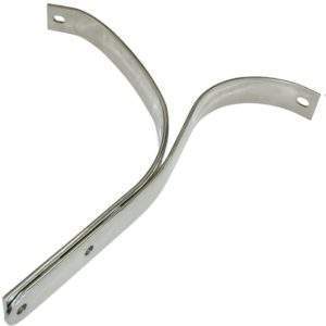 1940 Deluxe Front Bumper Brackets Stainless