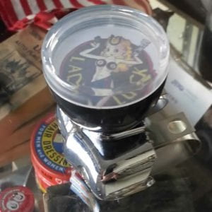 Steering Wheel Spinner Knob, 'Lady Luck'