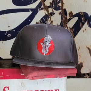 Hot Rod V-8 Grey Snap Back Hat