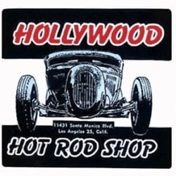 Hollywood Speed Shop Water Slide Decal