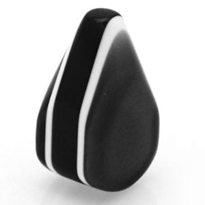 Tear Shape Black Dash Knob