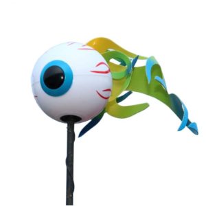 Antenna Topper Flaming Eyeball