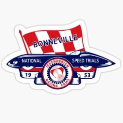 Bonneville 1953 Water Slide Decal