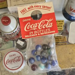 Coca-Cola Free With Every Carton Marbles