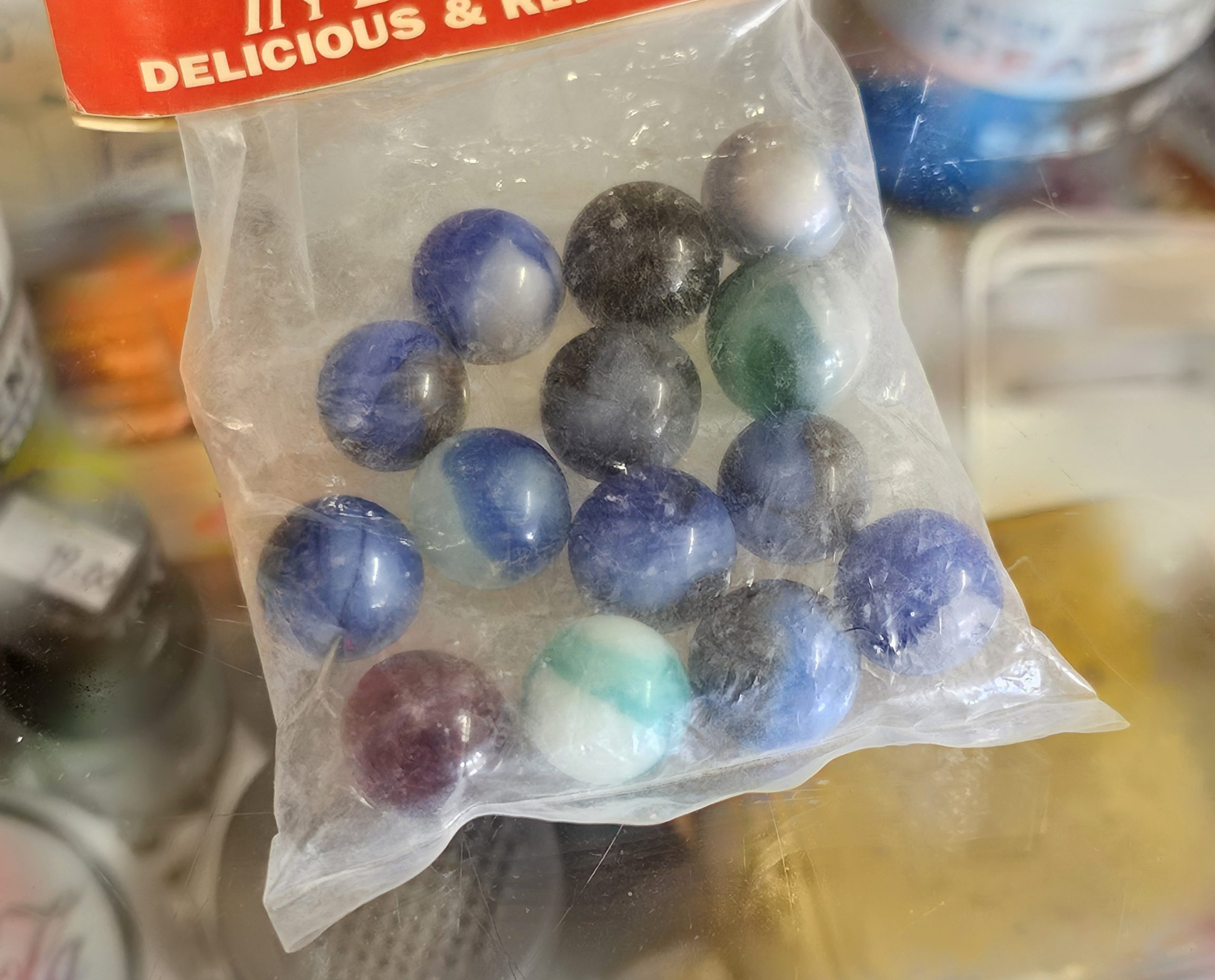 Coca-Cola Free With Every Carton Marbles Color