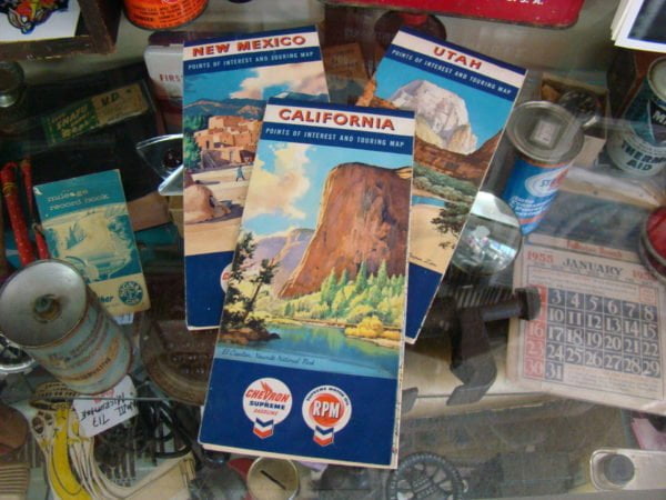 Chevron/RPM Original California, New Mexico & Utah Maps