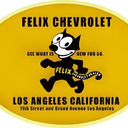 Felix Chevrolet Water Slide Decal