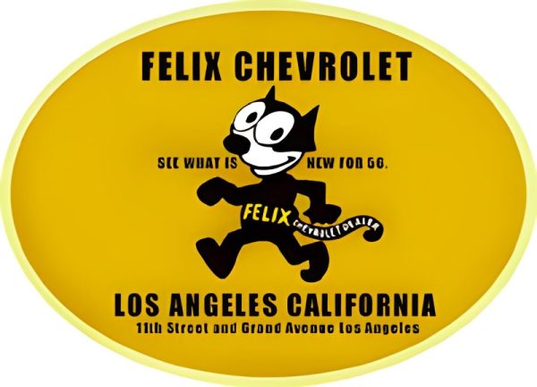 Felix Chevrolet Water Slide Decal