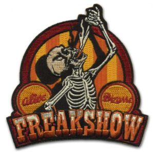 Freakshow Skeleton Beer Patch