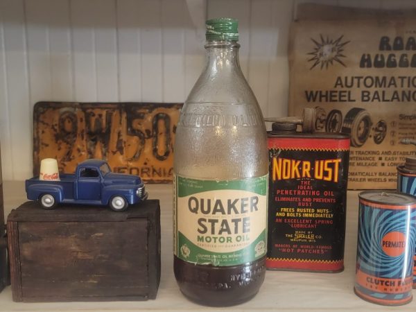 Quaker State Motor Oil Bottle