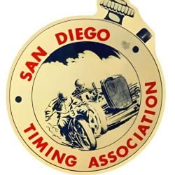 San Diego Timing Association Water Slide Decal