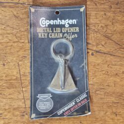 Copenhagen Metal Lid Opener Keychain 