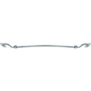 1930-31 Dropped Head Lamp Bar, Stainless