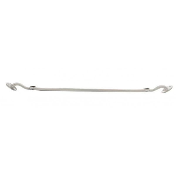 1928-29 Dropped Head Lamp Bar, Stainless