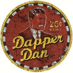 Dapper Dan Aged Water Slide Decal