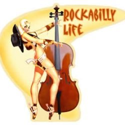 Rockabilly Life Water Slide Decal