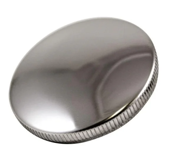 1932-48 Gas Cap Ribbed Stainless