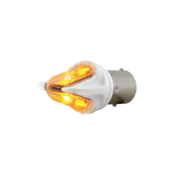 High Power LED Bulb, 1157 Base Amber