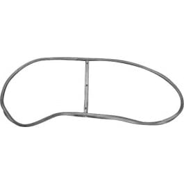 1941-48 Convertible Windshield Seal With Chrome Trim