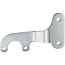 1938-47 Tail Lamp Bracket, Stainless Left