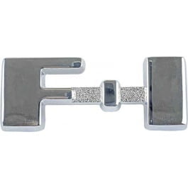 1948-50 F-1 Cowl Side Nameplate, Chrome