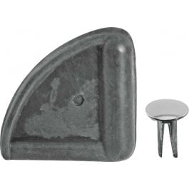 1928-31 Hood Corners, Molded Rubber