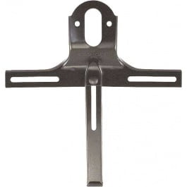 1932 Rear License Plate Bracket Black