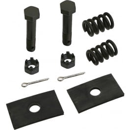 1928-48 Radiator Mounting Kit Black