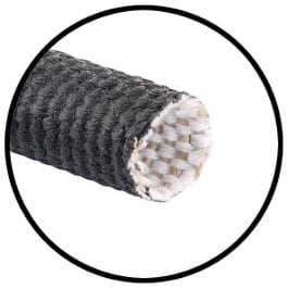 Wire Loom Black Flexible Cloth