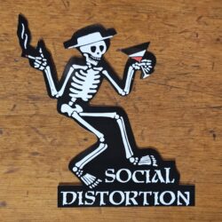 Social Distortion Dancing Skeleton