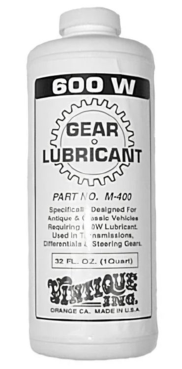 1928-48 600W Gear Oil-Rear End, Transmission & More