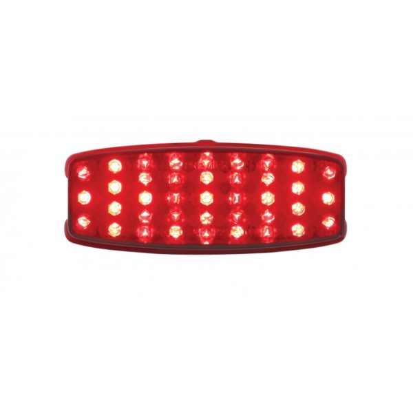 1941-48 Flush Mount Tail Lamp Replacement Lens LED