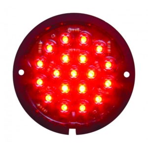 1933-36 Tail Lamp Lens Retrofit, Red LED Right