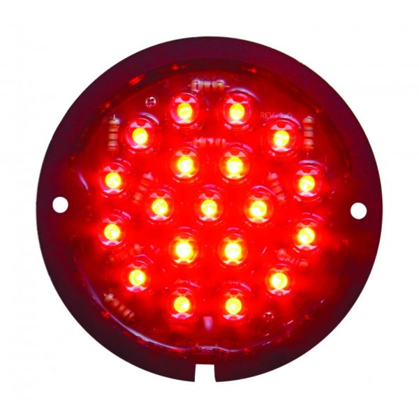 1933-36 Tail Lamp Lens Retrofit, Red LED Right