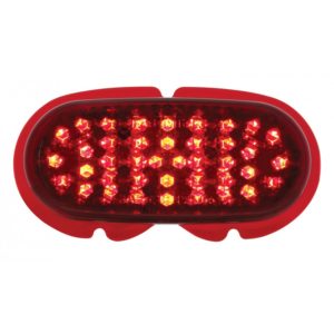 1942-48 Tail Lamp Lens Replacement Red LED