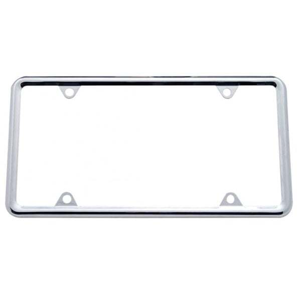 Chrome Nostalgic License Plate Frame