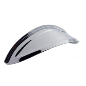 Head Lamp Visor 5 3-4 Chrome