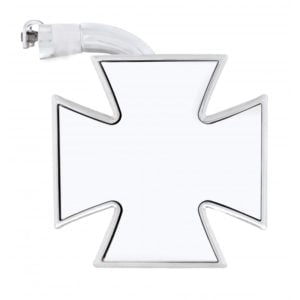 Maltese Cross Curved Arm Peep Mirror