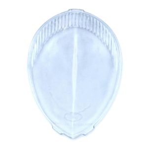 1937-39 Standard Head Lamp Lens, Clear