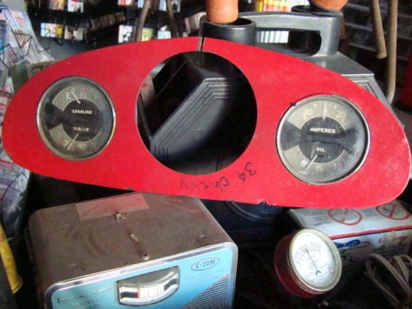 1934 Chevrolet Dash Panel Without Gauges, Original